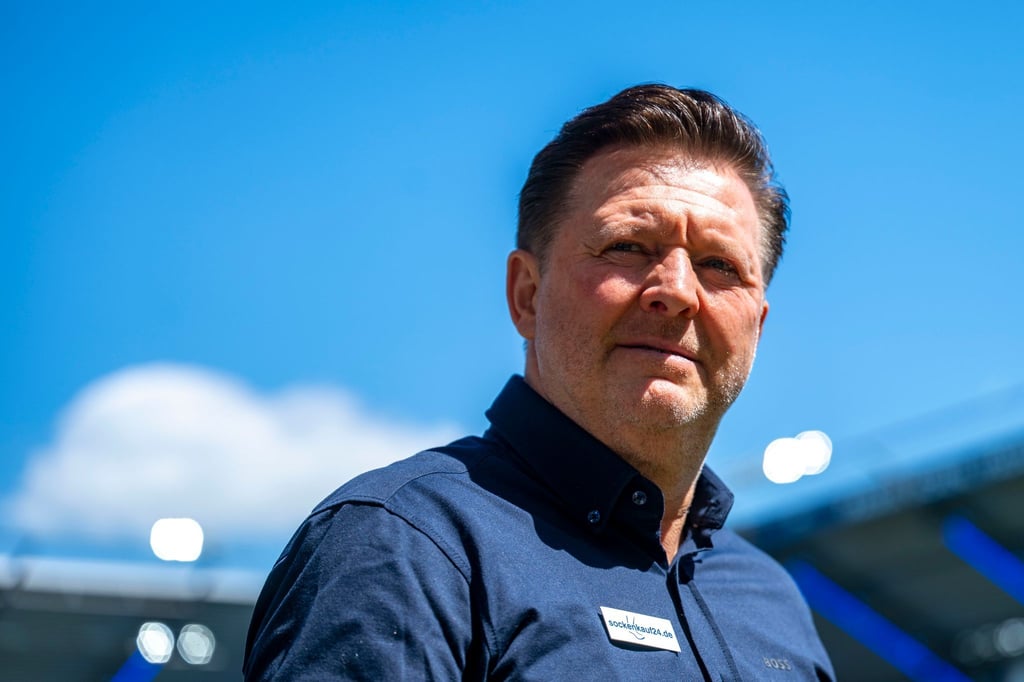 Hannovers neuer Mann an der Seitenlinie: Trainer Christian Titz.
