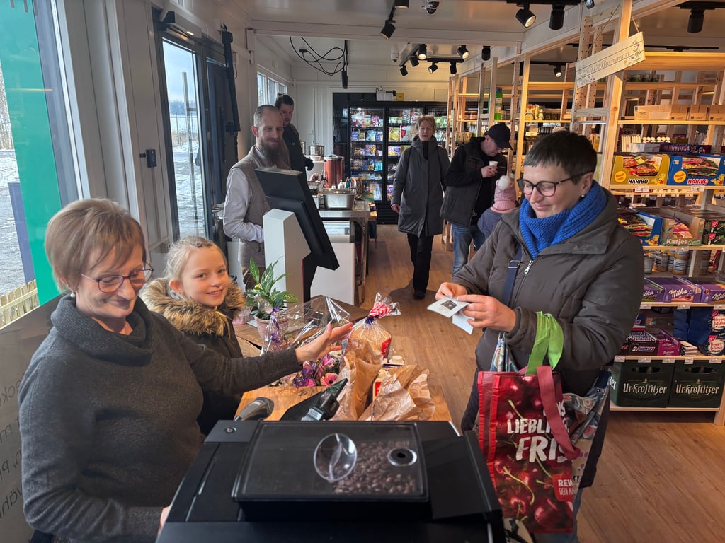 So wie hier in Burgkemnitz könnte es auch einen Dorfladen in Badeborn geben - wenn die Dorfgemeinschaft mitmacht.