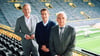 Hans-Joachim Watzke (l) erhält beim Kampf um das Präsidenten-Amt beim BVB Konkurrenz vom Amtsinhaber Reinhold Lunow (r).