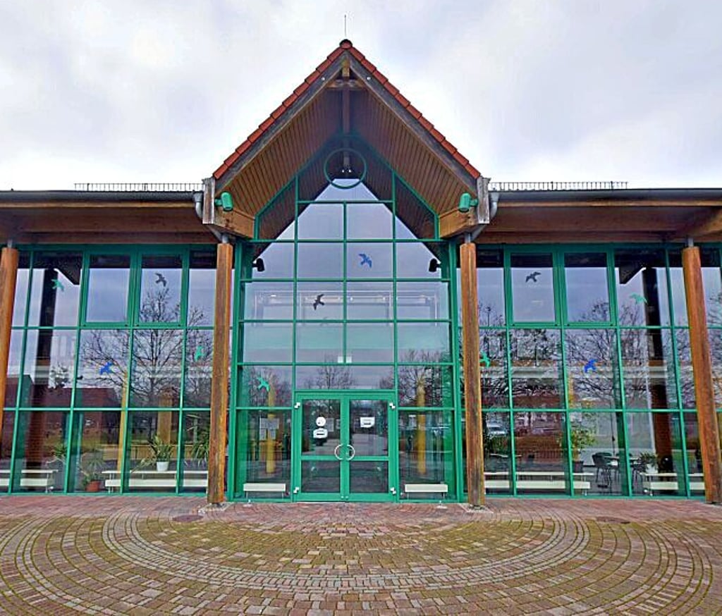 Die Sporthalle Krondorf.