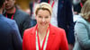 Berlins Wirtschaftssenatorin Franziska Giffey (SPD) hält für die Spitzenkandidatur eine breite Rückendeckung aus der Partei für entscheidend. (Archivfoto)