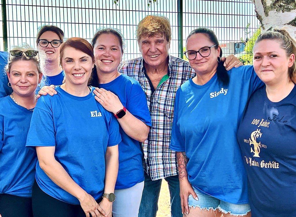 Frank Schöbel war zu Gast in Gerbitz.