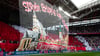 Choreo der RB-Fans über ihre Loyalität zur Stadt Leipzig