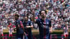 Vitinha und PSG erarbeiteten sich in der ersten Halbzeit mehr als 75 Prozent Ballbesitz.
