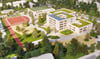 So soll der Bildungscampus Naumburg an der Schönburger Straße in Naumburg  aussehen. 