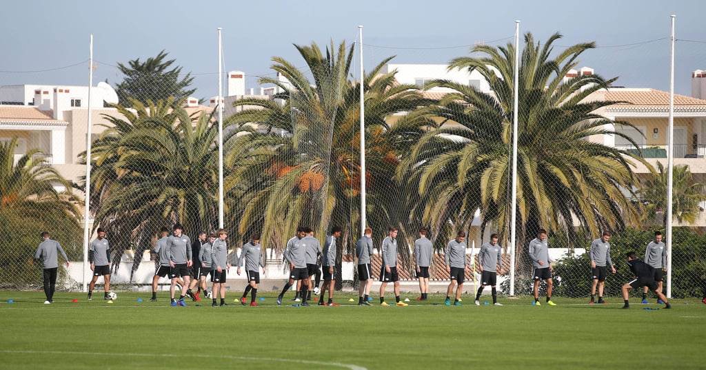 Lange ist's her: RB-Trainingslager im Süden Portugals Winter 2017