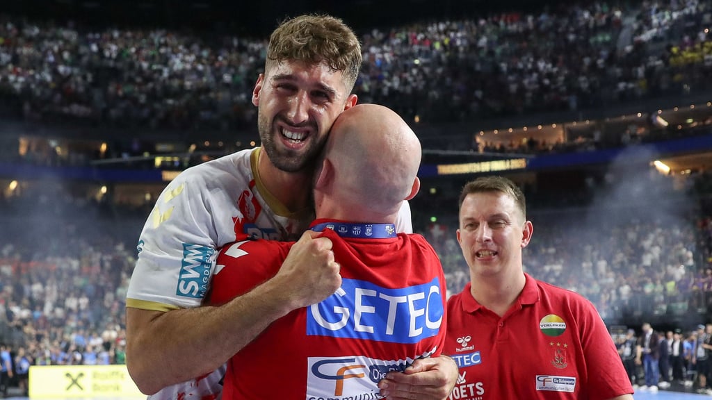 Antonio Serradilla krönt seine Zeit beim SCM mit dem Champions-League-Titel