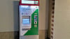 Die Erfurter Bahn hat in Zeitz wieder einen neuen Fahrkartenautomaten im Durchgang zu den Bahnsteigen aufgestellt.  