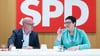 Die bisherige Doppelspitze möchte sich am Samstag in Dresden zur Wiederwahl stellen.