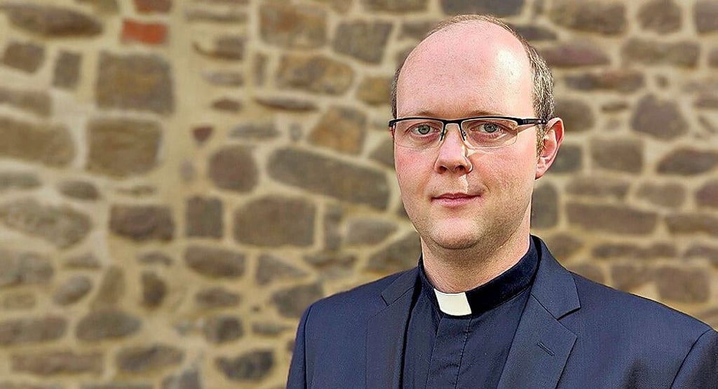 Matthäus Ruby ist erst vor wenigen Tagen zum Priester geweiht worden.