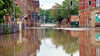 Erinnerungen in Zeitz: So stand das Hochwasser am 2. Juni 2013 an der Zekiwa-Kreuzung. 