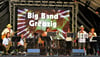 Am Samstagnachmittag gab es ein buntes Bühnenprogramm, unter anderem mit der Big Band Gröbzig.