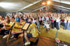 Die Liveband „Tick2Loud“ sorgte für Partystimmung.