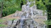 Der Wasserfall im Gartenträume-Park Tangerhütte vor einigen Jahren. Derzeit läuft aber kein Wasser über die Kunstgusssteine.