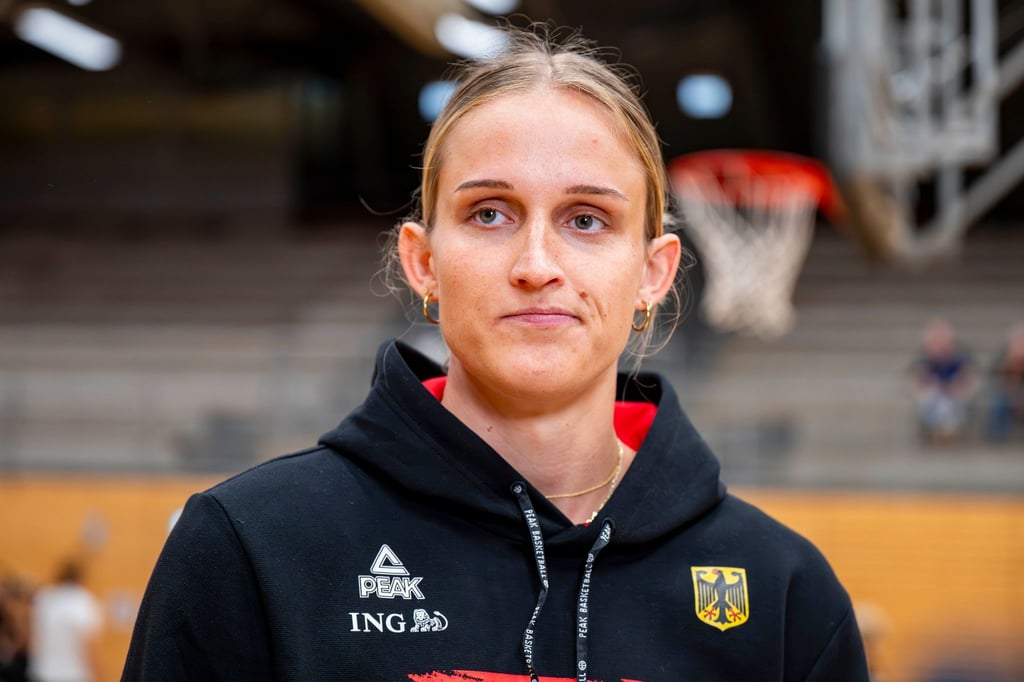 Auf Leonie Fiebich kommt es bei der Basketball-EM ganz besonders an.