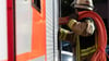 Die Feuerwehr war bei einem Brand in der Kreuzerstraße in Halle im Einsatz.