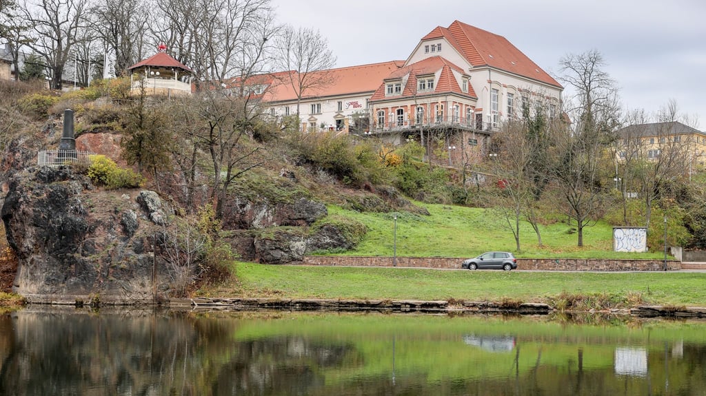 Außenansicht des Restaurants «Speiseberg» in Halle. Das Restaurant «Speiseberg» hat vom Restaurantführer «Gault&Millau» erneut einen Stern erhalten. 