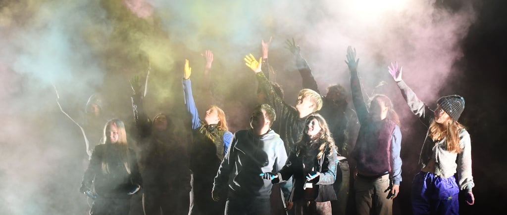 Das Filmcamp Arendsee ist für außergewöhnliche Momente, wie ein Feuerwerk ohne Feuerwerk, bekannt.