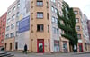 Blick auf das Gebäude des "Welcome-Treffs" der Freiwilligen-Agentur Halle