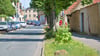 Schade, würden diese Stockrosen nicht hier stehen - auf einem Abschnitt der Löderburger Straße in Staßfurt, welcher eher einen öden Anblick bietet.