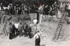 So sah die Baugrube 1974 aus. Später entstand dort die heutige Texas-Kiste in Magdeburg-Nordwest. 