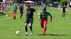 Mathias Rhode (links) trifft mit Börde in der Relegation auf Rot-Weiß Zerbst.