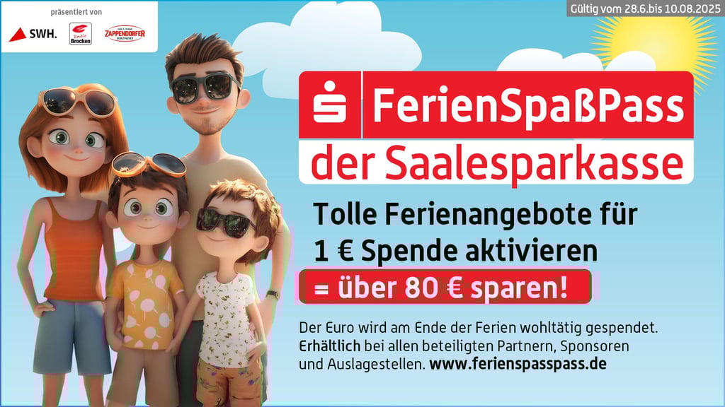 Die bunte Illustration zum Pass macht schon beim Anschauen Lust auf Sommer, Sonne und jede Menge Abenteuer.