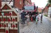 Die Feuerwehr mit ihrer Handspritze ist stets ein Fest-Höhepunkt für die Kids.