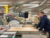 Eric Penselin in seiner rund 1000 Quadratmeter großen Dingelstedter Werkstatt.