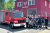 Die Freiwillige Feuerwehr Zangenberg hat jetzt ein neues Tragkraftspritzenfahrzeug in Dienst gestellt.  