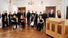 Gregor Meyer (2. von rechts) und sein Ensemble1684, das beim Heinrich-Schütz-Musikfest zu Gast sein wird – in „Makrokosmos“, gemeinsam mit dem Gewandhaus-Chor.