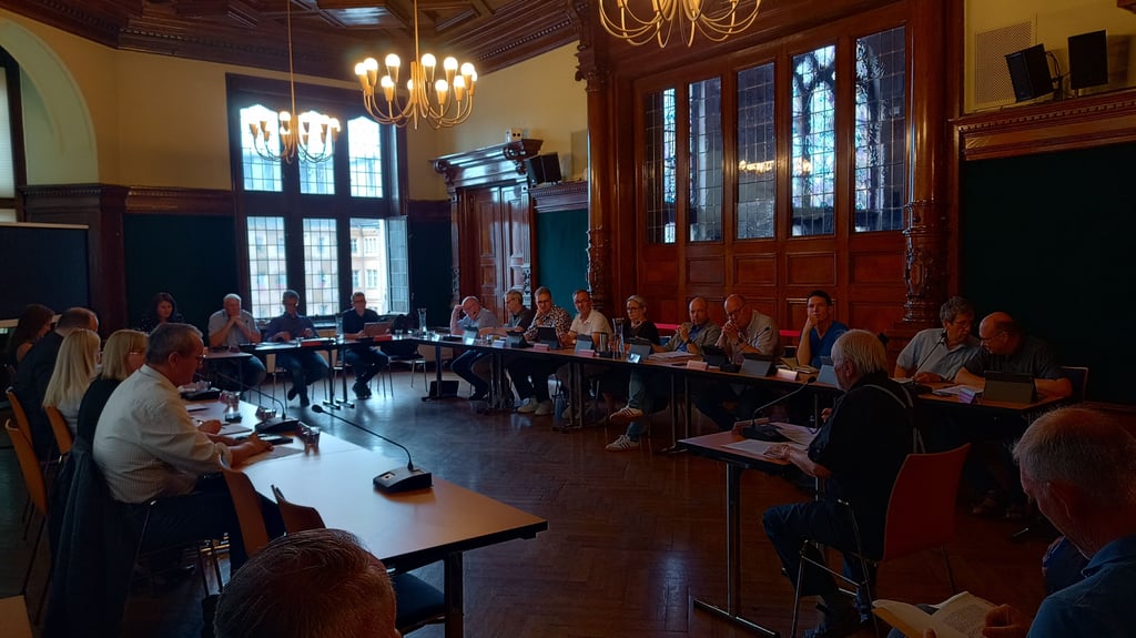 Der Finanzausschuss der Stadt tagte am Mittwoch im kleinen Saal des Stadthauses.