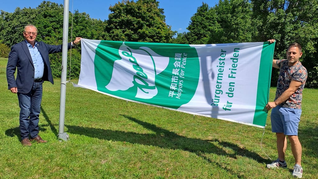 "Mayors for Peace": OB Armin Schenk aus Wolfen macht mit.