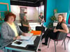 Ute (von links), Thomas, Oliver und Janett Stieghahn sind Gründer des Vereins Theaterkiste  und leiten das Kulturzentrum "Guck mal" in der Babelsberger Straße in Magdeburg.