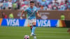 Phil Foden trifft kurz nach dem Anpfiff.