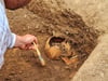 Bei den Grabungen im Jahr 2023 am  Kloster Himmelpforte bei Wernigerode wurden mehrere Skelette freigelegt.