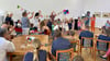 Die Kinder der Kita „Flax und Krümel“ feierten den Geburtstag mit.
