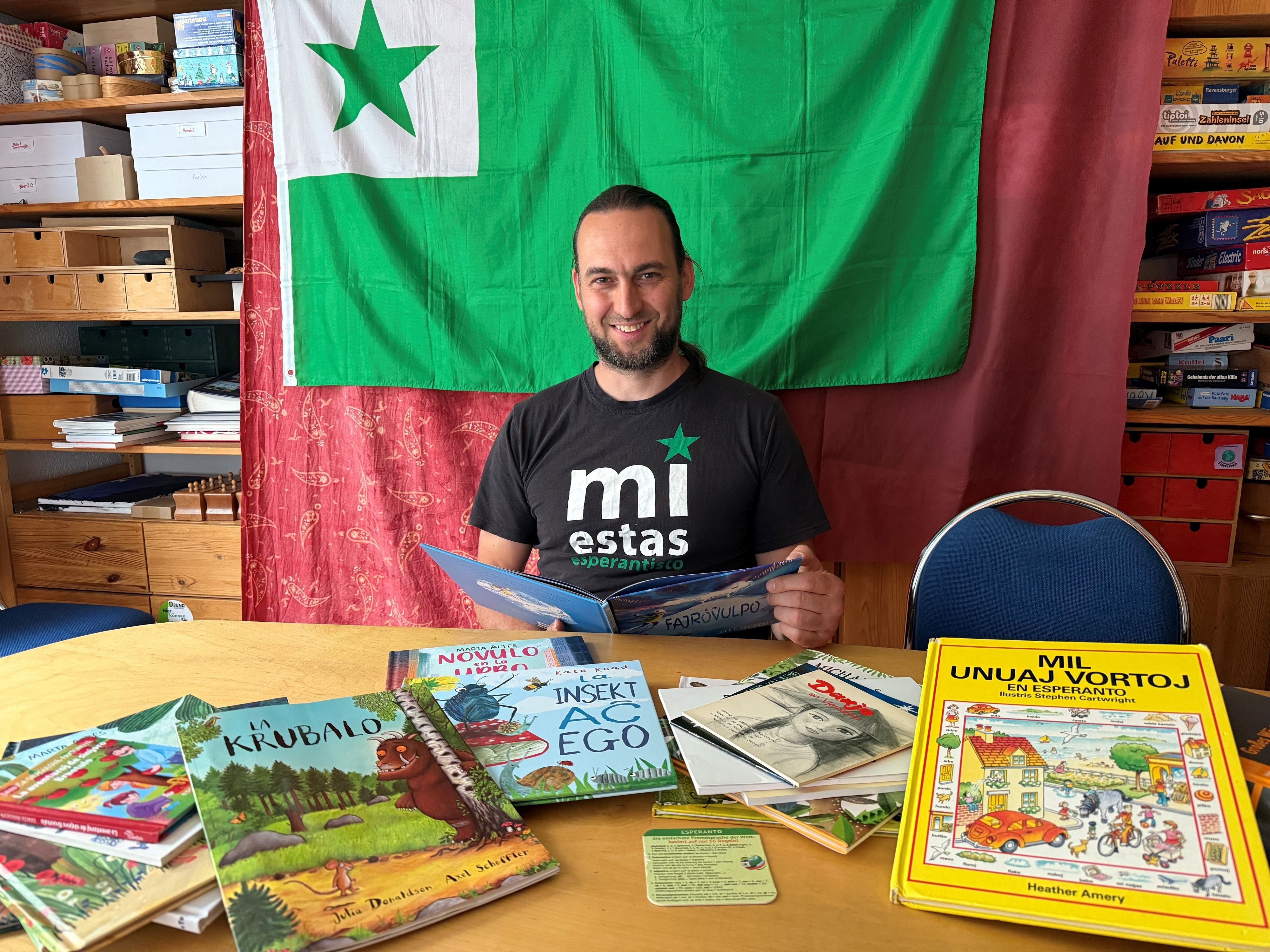 Äußerst selten in Sachsen-Anhalt: Exotische Sprache: Magdeburger spricht Esperanto