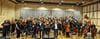 Riesenfreude bei den Orchestermitgleidern. Die Magdeburger Musiker erspielen sich Platz 2 beim Deutschen Orchesterwettbewerb.