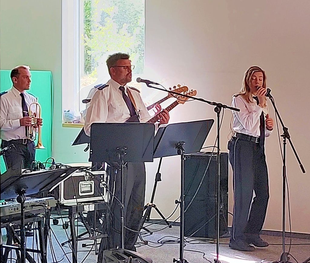 Die Soul-Band des Landespolizeiorchesters.