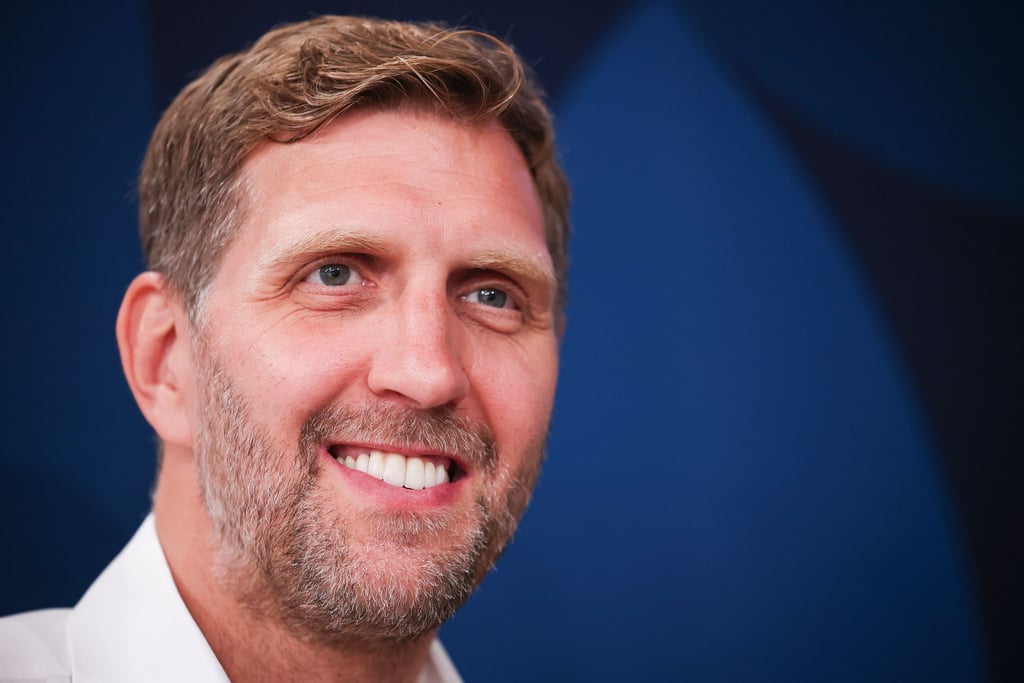 Dirk Nowitzki hat seinen Geburtstag beim Basketball gefeiert.
