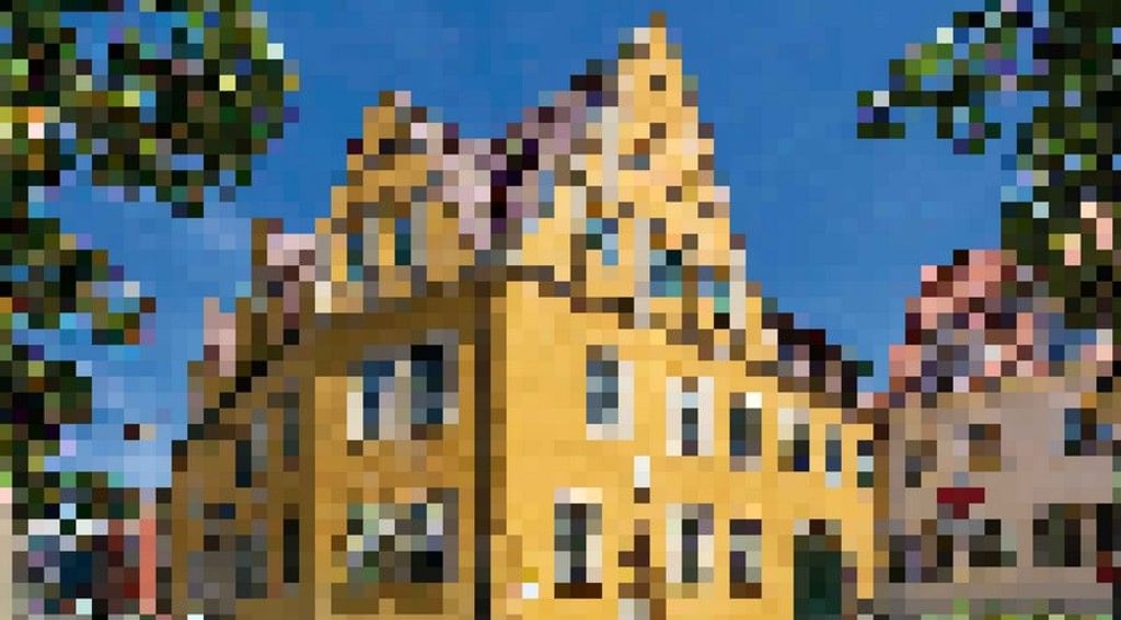 Im Stadtmuseum können Kinder eigenen Pixelkunst gestalten.