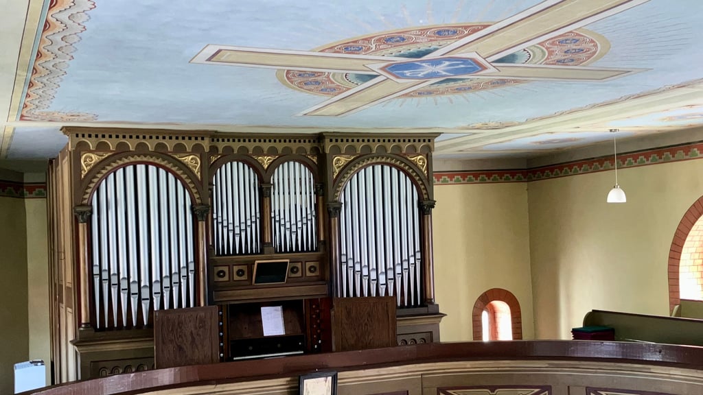 Die Orgel der Kirche in Allrode ist mehr als 130 Jahre alt. Jetzt ist sie restauriert worden.