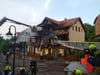 Bei einem Wohnhausbrand in Bad Suderode (Harz) sind am Mittwochabend vier Feuerwehren im Einsatz gewesen.
