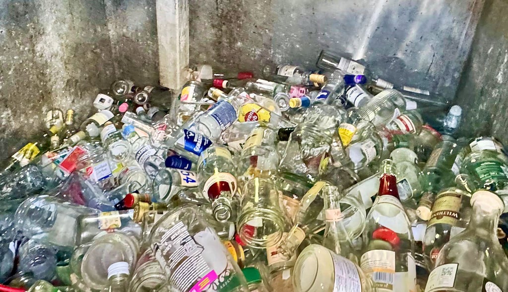 Gesammelt fürs Recycling: Rund 4.000 Tonnen Altglas kommen in Halle jährlich in den dafür vorgesehenen Behältern zusammen. Mindestens noch einmal soviel landet vermutlich im Restmüll.
