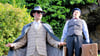 Wörlitz, Insel Stein: Die Komödie „Der Diener zweier Herren“ (Szene mit Edgar Sproß und Jan-Eric Meier) ist am Sonntag um 18 Uhr auf der Insel Stein in Wörlitz zu sehen. Das Anhaltische Theater führt das Goldoni-Stück auf.