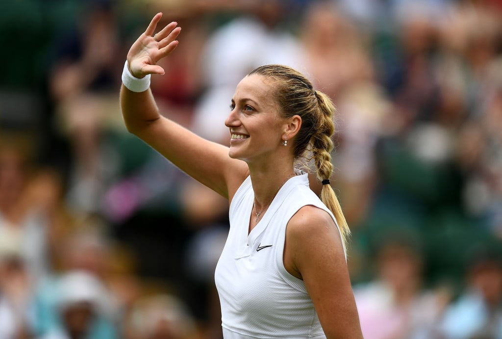 Die tschechische Tennisspielerin und zweifache Wimbledon-Siegerin Petra Kvitova beendet ihre Karriere. 2019 bejubelte sie ihren Sieg in Wimbledon. (Archivbild)