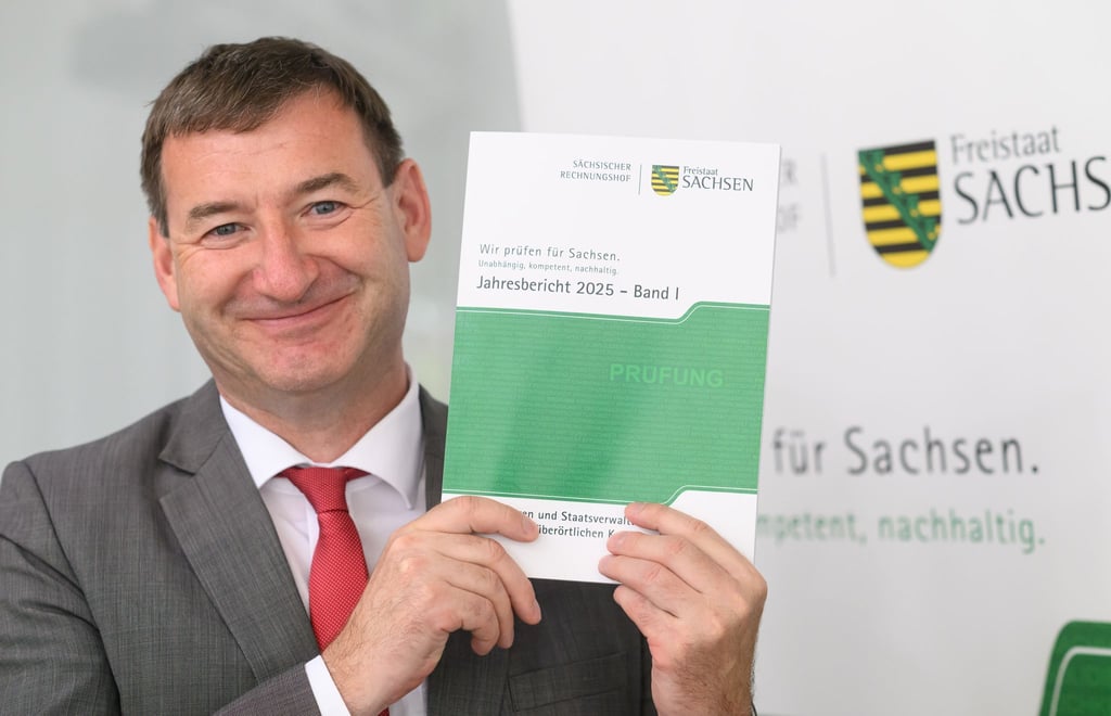Rechnungshofpräsident Jens Michel drängt auf eine Reform bei den Staatsfinanzen.