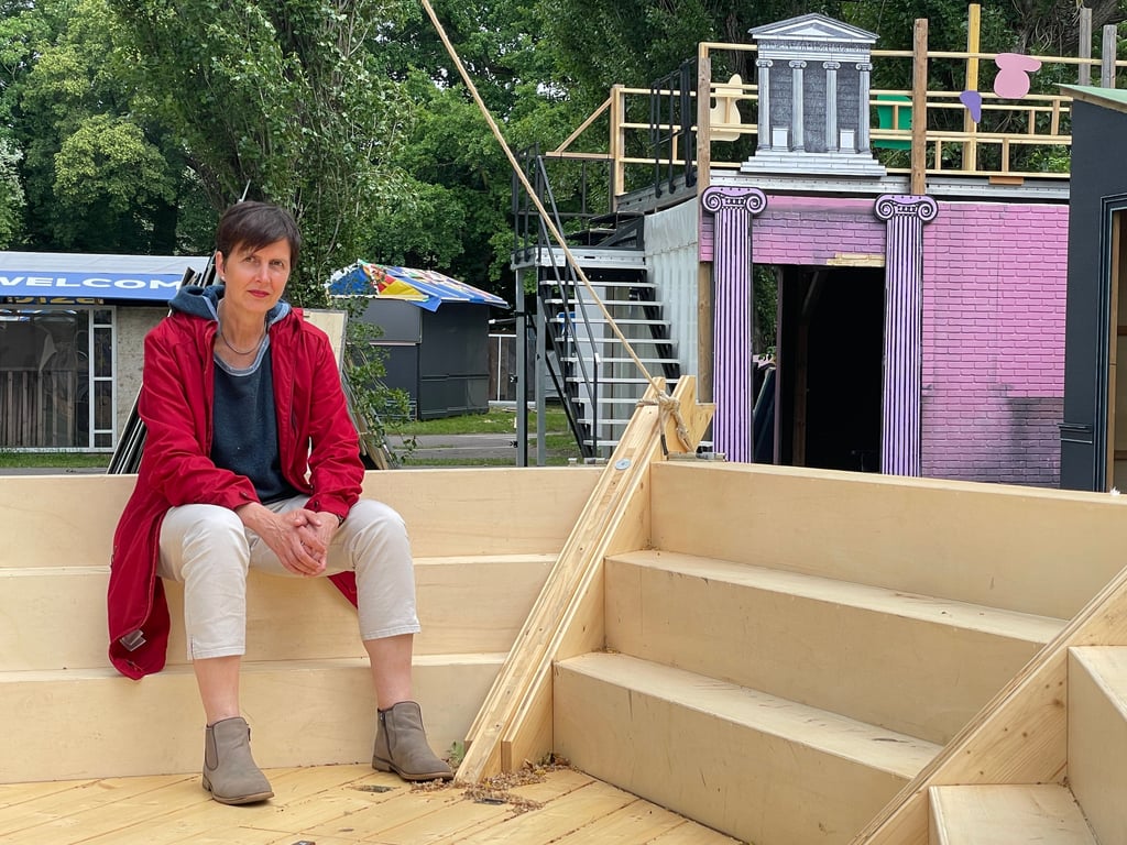 Engagierte "Kinderstädterin": Elke Arnold engagiert sich inzwischen ehrenamtlich für das hallesche Projekt.