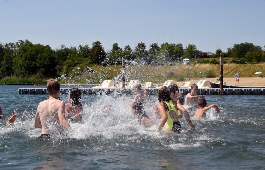 Das Seebad Edderitz zählt zu den beliebtesten Ausflugszielen der Region im Sommer. Sein Betrieb ist aber auch mit viel Arbeit verbunden.